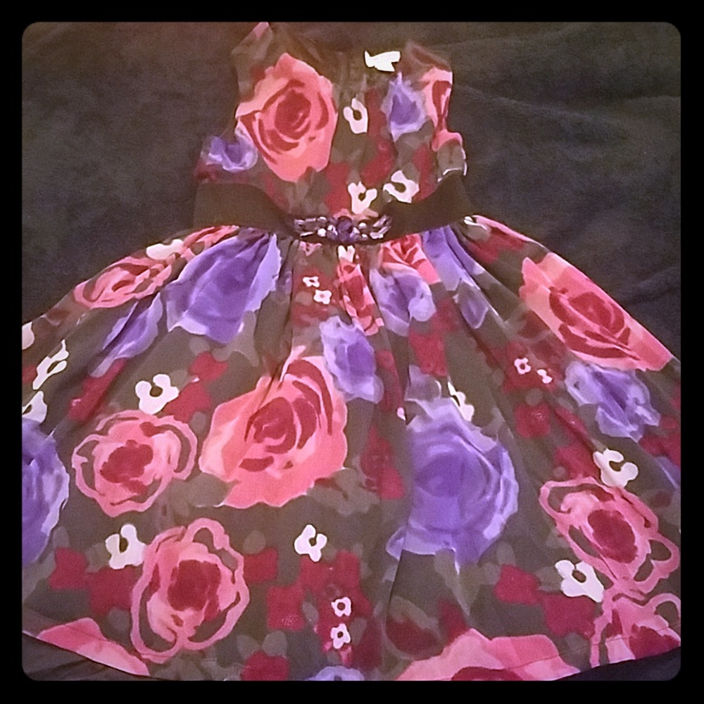 Girls floral dress